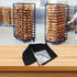 Hosrivae 210D 59x72x163cm High Density Bread Rack, Waterproof Storage Shelf Protector Bakery Restaurant Kitchen