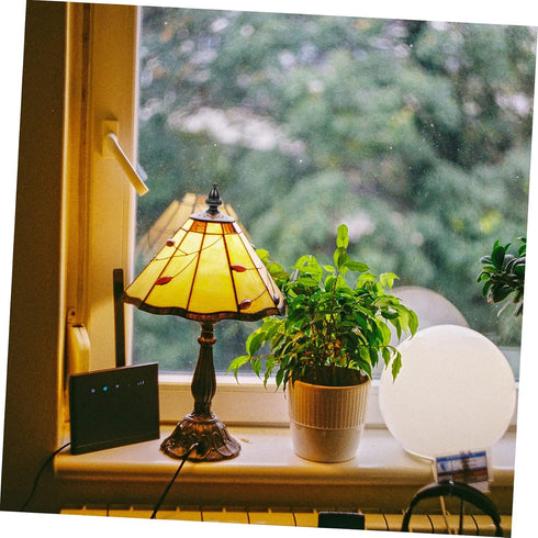 balacoo 2Pcs Creative Lamp Finial Modern Decorative Lamp Caps with Polished Base for Table and Floor Lamps Elegant Lamp