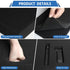 Storystore Polyurethane Foam Sheet, 4 Pcs Black Foam Inserts for Cases, Toolbox, Camera Storage, Game Box