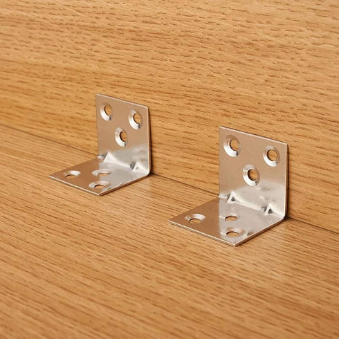 100 31 31 38 MM 1.2 1.2 1.5 Inch ZOENHOU PCS x x Corner Brace, Heavy Duty Stainless Steel Shelf Support L Shape