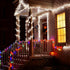 zuupeasa 66FT 200LEDs 80+ Smart Color Changing Christmas Lights, RGB-IC String Lights, Modes, Timer, Remote & App