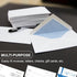 BAZIC #6 3/4 Security Envelopes with Gummed Closure, 80 Pack for Mailing and Organizing