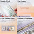 SOUL MAMA A6 Envelopes for Budget Binder, 10 Pcs Flapper Envelopes with Stickers, Waterproof