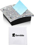 Rhinestone Self Stick Note Pad Holders 4 x 4 Inches Memo Note Holder Dispenser Sticky Note Holder Sticky Notes Dispenser for Office Home Classroom Desk Supplies (AB Color)