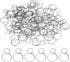 PATIKIL 100Pcs Silver Stainless Steel Chandelier Connector Pins
