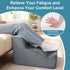 BALAPET Ergonomic Foot Rest Under Desk, Large Leg Rest for Desk with High Density Foam, Office Foot Stool for Chair