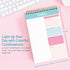 S&O Daily Planner Notepad for Productivity, 52 Page Undated Daily To Do List Organizer, TEAL