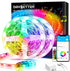DAYBETTER 65.6Ft Smart Led Lights,2835 RGB Led Strip Lights Kits with Remote,