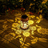 Summer Mothers Day Gifts for Mom Sunflower Solar Lanterns Outdoor Waterproof Hanging Solar Lights,Gifts for Women