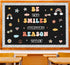 Classroom Bulletin Board Decoration Set with Welcome Banner for Boho Hippie Groovy Theme, Kindergarten to Middle School
