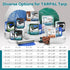 12'x20' Grommets 7.5mil TARPAL Semi Clear White Tarp Waterproof Green House Cover with Clear Poly tarps