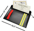 Fireproof & Water-Resistant Document Bag - 15.5 x 11 x 3-inch Pouch for Legal Documents & Valuables (Black)