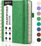 WEMATE Password Book - Alphabetical Tabs, Spiral Password Keeper for Seniors, Internet Password Notebook, 4.7''x 6''
