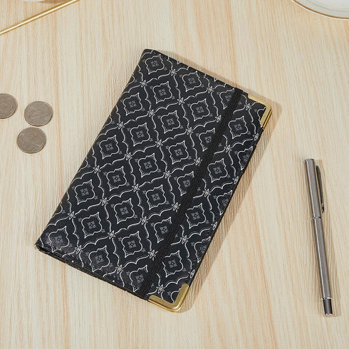 Server Book, Server Books for Waitress with Zipper Pocket, Cute Waitress Book with Pen Holder, PU Leather Serving Books