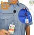 Specialist ID 15 Pack Premium Retractable ID Badge Reels with Alligator Clip - Blue Solid Color Blanks
