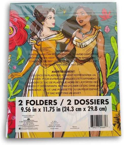 Making the Grade Character Folder - Back to School 3-Hole 2-Pocket Portfolio Folders (Princess Adventure Gals)