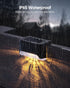 16 Pack IP65 JACKYLED Solar Deck Lights Solar Fence Light Solar Powered Outdoor Step Light Waterproof LED Pathway Light
