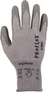 Ergodyne ProFlex 7024 Cut Resistant Work Gloves, ANSI A2, PU Coated Palms for Flexible No Slip Grip, Gray, Medium