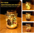 8 Pack Included30LED HXWEIYE Solar Mason Jar Lights Lanterns,Jars & Hangers Waterproof Hanging Outdoor Fairy Lights
