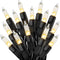 Clear Christmas Lights 66FT 200 Incandescent Bulbs Warm White Mini Lights with