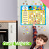 SpriteGru 72 Magnetic Reward Chart, Dry Erase Task Board-One Chart & Magnetic Reward Magnets, Behavior Tracker