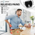 Tailbone Seat Cushions for Office Chairs, Desk Chairs, and Car Seats - Enhances Posture and Support - Non-Slip