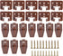 Seweder 10PCS 1 Drawer Slide Track Guide Glide for Center Mount Drawer for Dressers and for Nightstand for Kenlin