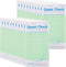 Stock Your Home Green Guest Check Books for Servers (20 Pack) Server