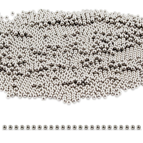 BokWin 500 Pcs 1mm/0.04 Inch Small Bearing Balls Stainless Steel Ball Bearing G100