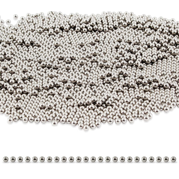 BokWin 500 Pcs 1mm/0.04 Inch Small Bearing Balls Stainless Steel Ball Bearing G100
