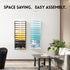 SUPEASY 13-Tier Wall File Organizer, Mesh Office Mail Holder, Hanging Magazine Rack for Office, Assembly Needed, Black.