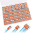 60Pcs Lever Nuts Wire Connectors, 2 3 5 Port Compact Splicing Electrical Wire Connector Assortment Kit for 28-12 AWG