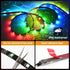 G GEEKEEP 85 6.6ft Battery Powered Led Strip Lights Waterproof, Modes Chasing Multi Color USB led light strip Outdoor