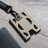 T4 Badge Holder No-Clip Version, Durable Polycarbonate ID Card Holder for 1 to 4 Cards