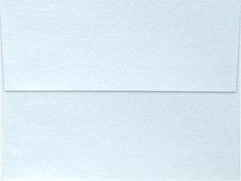 LUXPaper A6 Invitation Envelopes | Peel & Press | 4 3/4" x 6 1/2" | Aquamarine Metallic | 80lb. Text | 50 Qty by LUXPaper