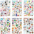 Pack 310 Pack! bloom daily planners Holiday Seasonal Planner Sticker Sheets - Vintage Seasonal Sticker - Removable
