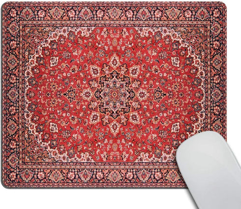 Smooffly Rug Mousepad, Non-Slip Rubber Gaming Mouse Pad for Computers and Laptops