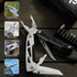 THE FRONT 19 in 1 Multitool Pliers with Detachable Scissors, Camping Tactical Knife Gift for Men