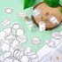 90PCS White Dialog Box Paper Stickers, OIIKI Small Talking Box Stickers to Write on, Self-Adhesive Thought Dialog