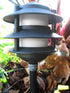 Frosted Plastic Lens Globe for 3 Tier Metal Low Voltage Path Lights, Compatible with Malibu Landscape Lighting, 3 Pack