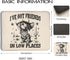 Qykwz 9.5x7.9 Inch, Funny Dachshund Dog Mouse Pad Dachshund Lover Gifts,Vintage Western Cowboy Weiner Dog Mouse Pads