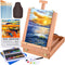 Tabletop Easel Acrylic Paint Set, 40 Pack Painting Kits for Adults, Painting