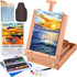 Tabletop Easel Acrylic Paint Set, 40 Pack Painting Kits for Adults, Painting