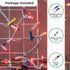 100 Count Multicolor Incandescent Christmas Lights White Wire String Light Indoor Outdoor Tree Garland Holiday Wedding