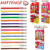 Pentel Matte Hop Sweet Color Ballpoint Pen, 7 Colors, K110-V7STB