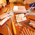 50 Pack Sanding Sticks: Matchsticks Sanding Tools for Plastic Models, Fine Detailing for Tight Spaces Wood