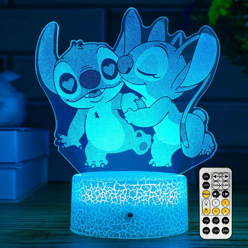 NINE SQUARE EGOU Gifts for Girls Cool Night Light with Timer Remote & Smart Touch