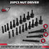 232-Piece Set, Set Ultimate Screwdriver Bit Cr-V Impact Driver Bit Includes Security Bits,Nut Driver, Ratchet Wrench