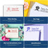 7/8 2-1/4 Adorable Peeking Pitbull Self-Inking Return Address Stamp for Cards, Letters & Envelopes | Custom