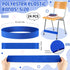 Honoson 24 0.6mm Pcs Chair Bands for Kids with Fidgety Feet Stretchy Resistance Latex Fidget Chair Bands Flexible